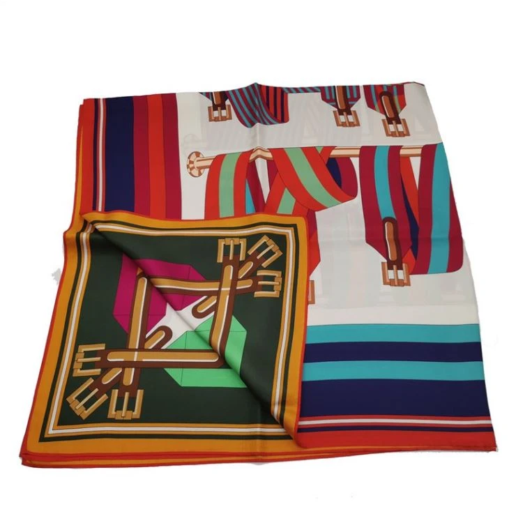 Double-sided Ladies Silk Scarf