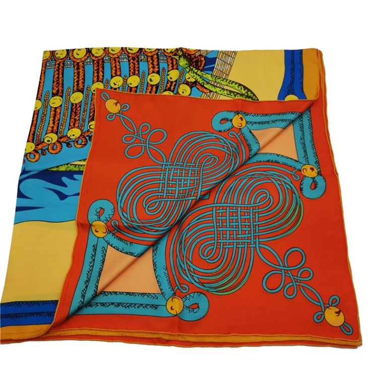 Manufacturer Double Side Long Silk Scarf Manufacturer Double Side Long Silk Scarf